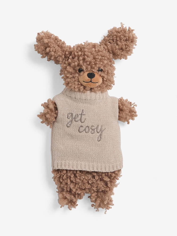 Natural Charlie the Cockapoo Slogan Hot Water Bottle - Image 1 of 1 Natural Charlie the Cockapoo Slogan Hot Water Bottle - Image 1 of 1