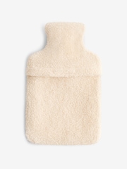Green/Cream Quilted Hot Water Bottle - Image 5 of 5