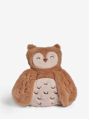 Natural Cute Owl Microwavable Hot Water Bottle - Image 1 of 1