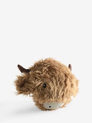 Natural Hamish the Highland Cow Microwaveable Hand Cosy Warmer - Image 6 of 7
