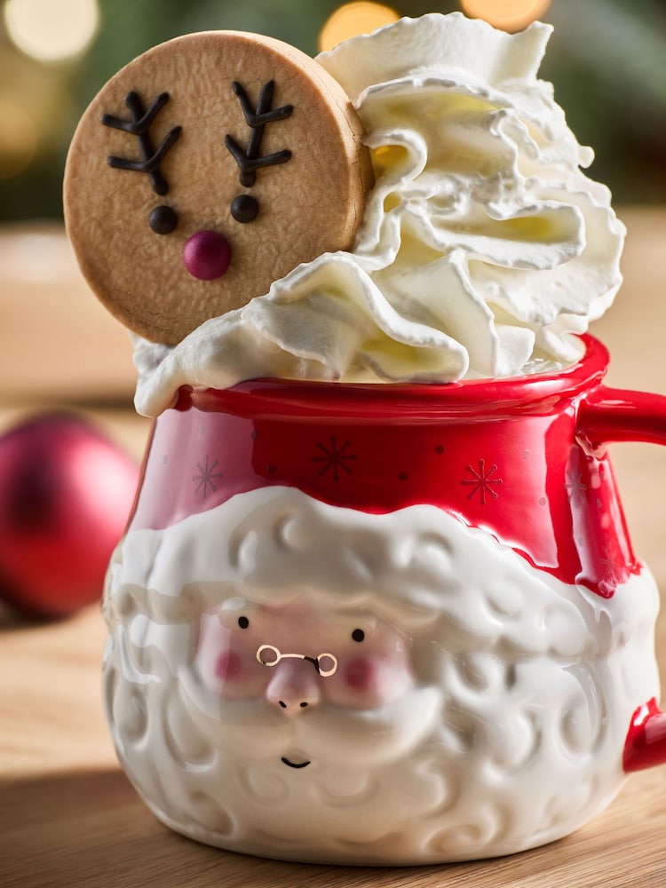 Childrens Christmas Hot Chocolate Santa Mug Gift Set - Image 4 of 4
