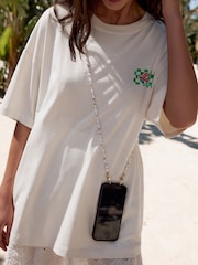 Multi Coloured Across Body Phone Strap - Image 1 of 5