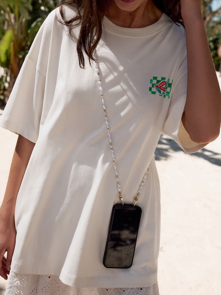 Multi Coloured Across Body Phone Strap - Image 1 of 5