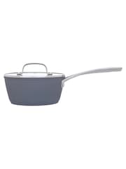 Laura Ashley Dark Slate 18cm Superior Non Stick Saucepan and Glass Lid - Image 5 of 5