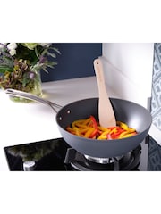 Laura Ashley Dark Slate 30cm Wok Deep Frying Pan - Image 1 of 2