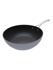 Laura Ashley Dark Slate 30cm Wok Deep Frying Pan - Image 2 of 2