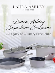 Laura Ashley Dark Dove Grey 28cm Superior Non Stick Frying Pan - Image 5 of 6
