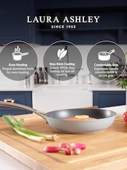 Laura Ashley Dark Dove Grey 28cm Superior Non Stick Frying Pan - Image 6 of 6