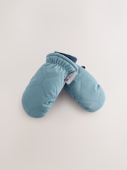Mineralblau - Ski Mittens Gloves (3mths-6yrs) - Bild 2 von 3