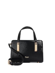 Dune London Black Dinkydenbeigh Mini Branded Handle Tote Bag - Image 2 of 5