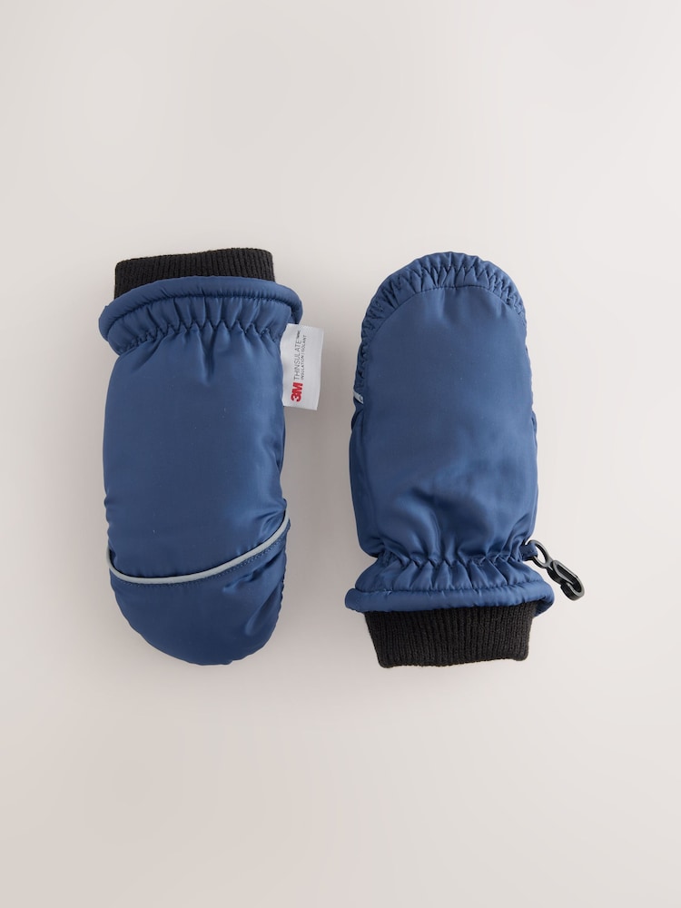 Marineblau/blau - Ski Mittens Gloves (3mths-6yrs) - Bild 1 von 3