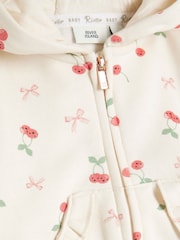 Conjunto de sudadera con capucha, cremallera y estampado de cerezas para niñas pequeñas de River Island - Imagen 5 de 5