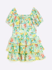 Зеленый - River Island Girls Bandana Rara Skirt Set - Изображение 3 из 5