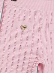 River Island Pink Girls Waistcoat Set - Image 4 of 4