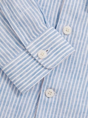 Reiss Ruban 100% Linen Long Sleeve Shirt - Imagen 4 de 4