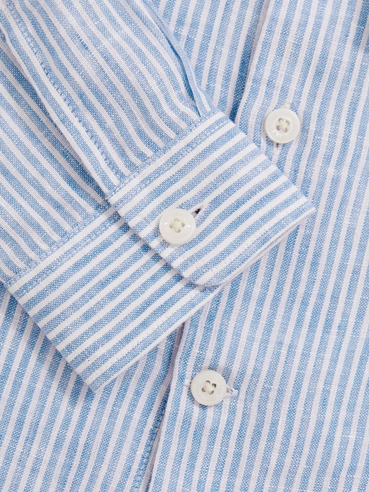 Reiss Ruban 100% Linen Long Sleeve Shirt - Imagen 4 de 4