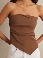 Maro - Top bandou Reiss Millie cu încrețituri - Image 4 of 6