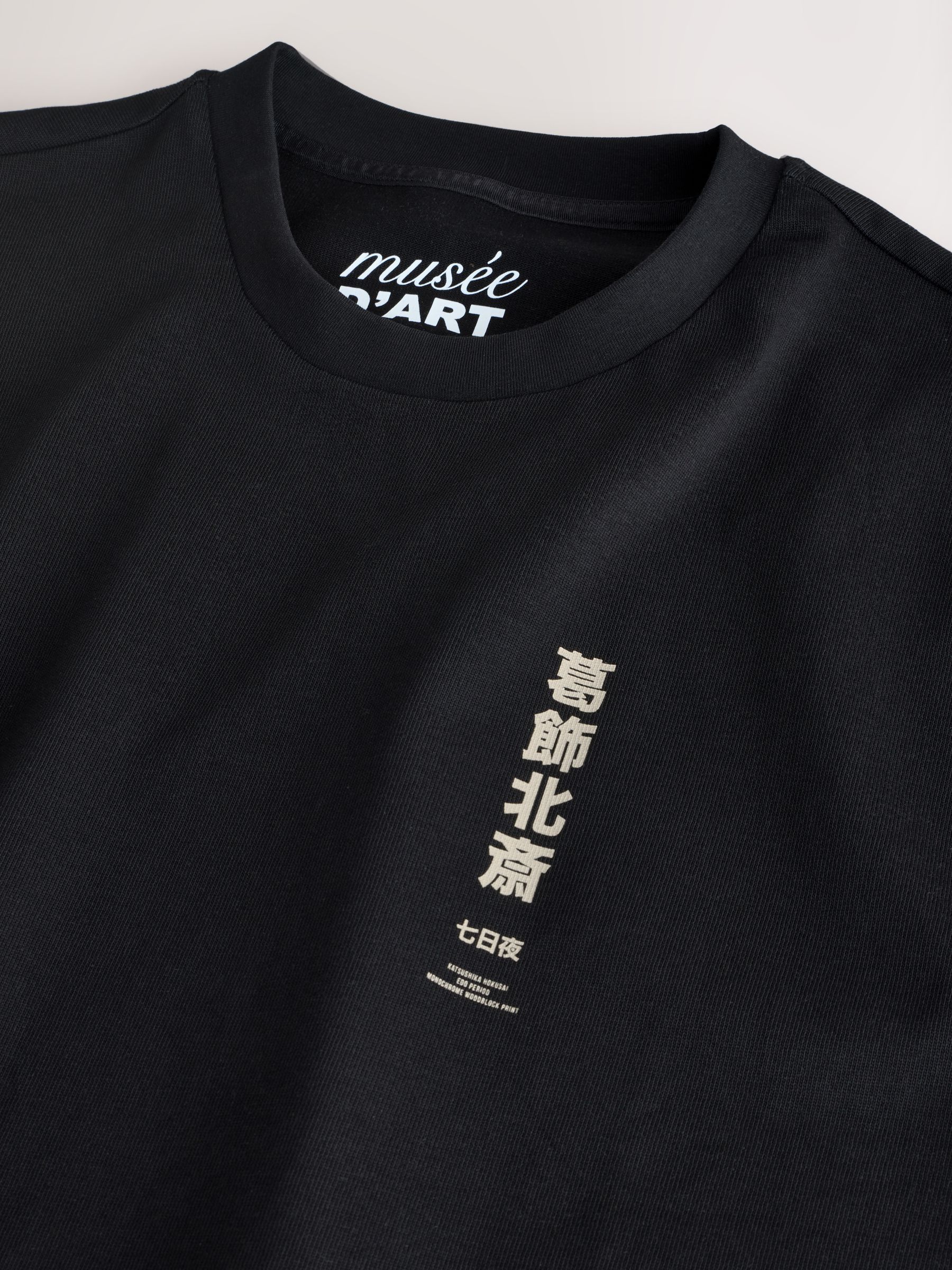 Buy Black Hokusai Relaxed Fit Artist T-Shirt from Next USA