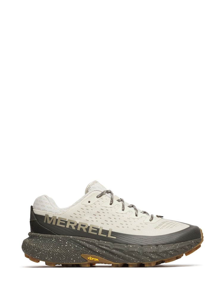 Merrell Cream Mens Agilty Peak 4 Trainers - Image 1 of 5
