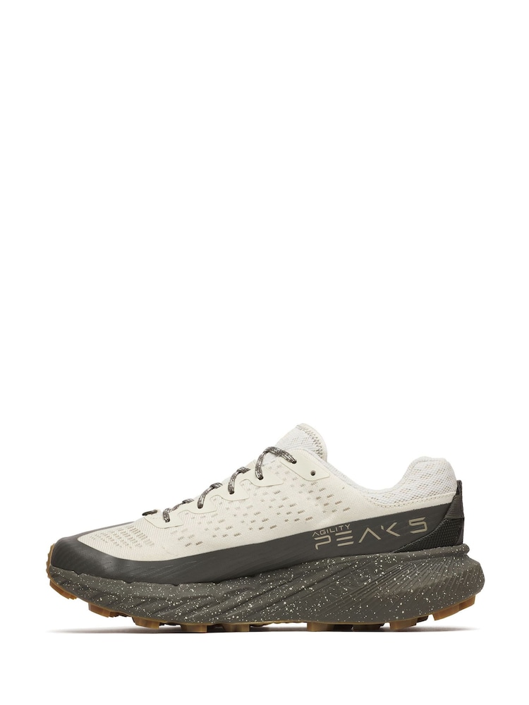 Merrell Cream Mens Agilty Peak 4 Trainers - Image 2 of 5