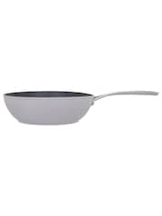 Laura Ashley Dark Dove Grey 30cm Wok Deep Frying Pan - Image 2 of 5