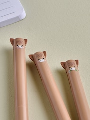 Set of 3 Brown Hamish the Highland Cow Pens - Image 3 of 4
