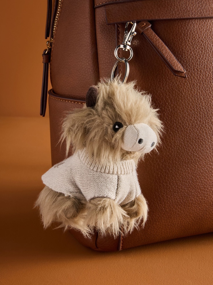 Cute Plush Keyring Bag Charm - Imagen 1 de 3