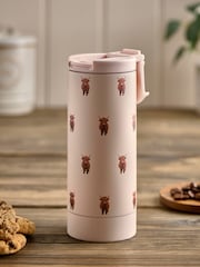 350ml Stainless Steel Hamish the Highland Cow Travel Mug - Bild 2 von 4