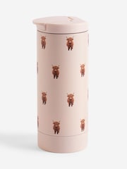 350ml Stainless Steel Hamish the Highland Cow Travel Mug - Bild 4 von 4