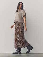 Taupe Bow Back Tank - Image 3 of 8