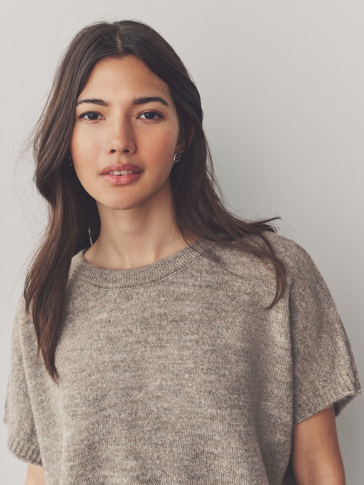 Taupe Bow Back Tank - Image 5 of 8