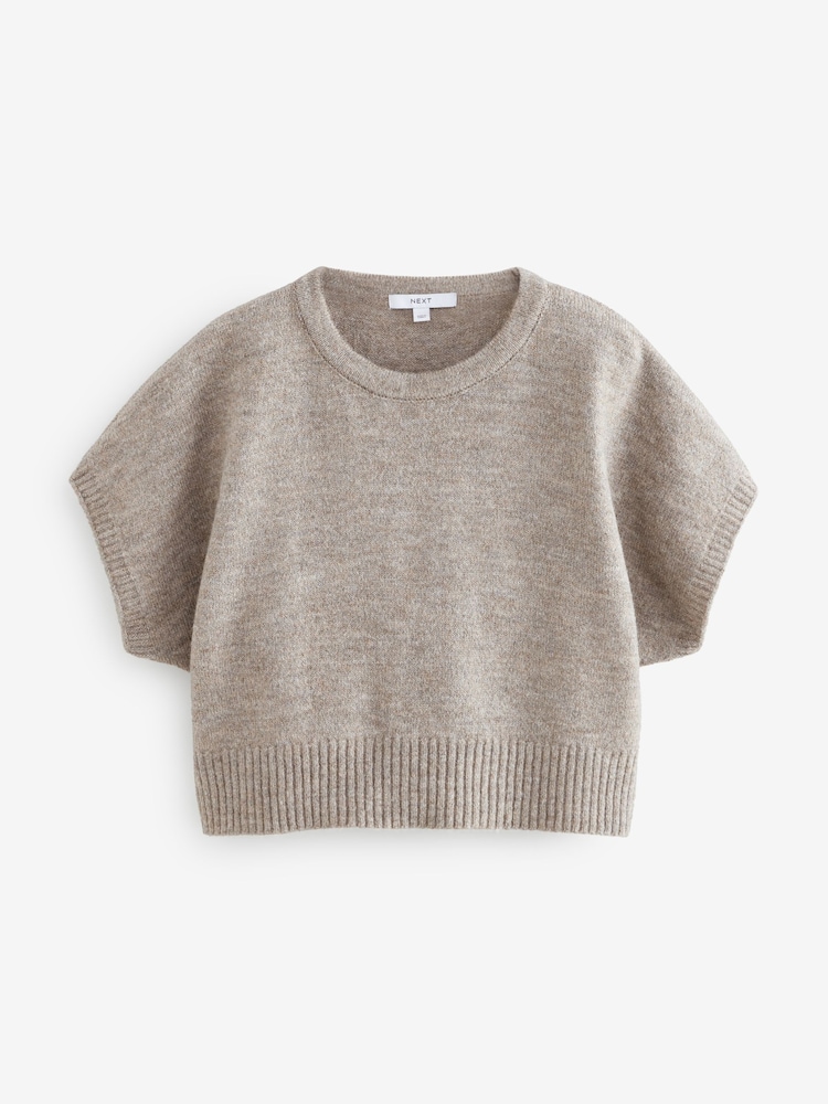 Taupe Bow Back Tank - Image 6 of 8