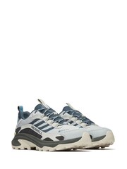 Merrell Blue Mens Moab Speed 2 Gortex Boots - Image 3 of 4