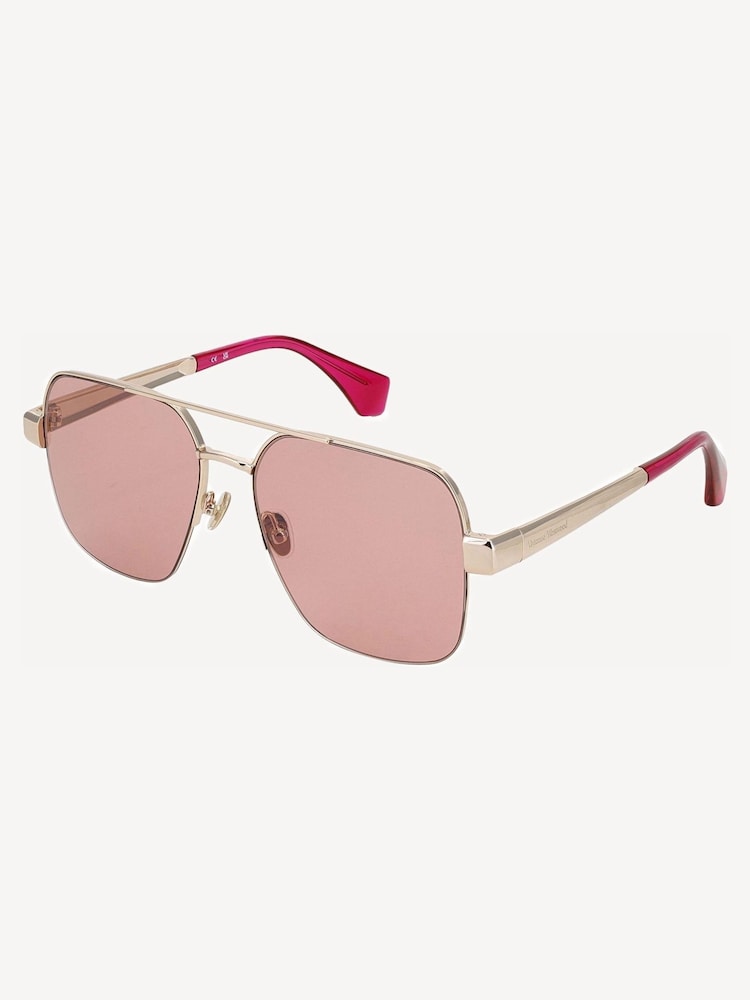 Vivienne Westwood Cowboy VW5100 400 Shiny Sunglasses 56/16-140 - Image 1 of 4