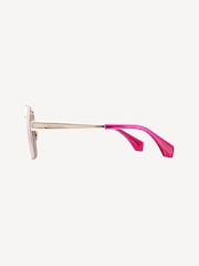 Vivienne Westwood Cowboy VW5100 400 Shiny Sunglasses 56/16-140 - Image 3 of 4