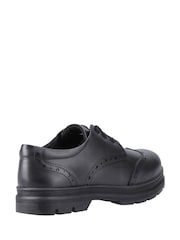 Pod Black Dark Leather Fiona School Brogues - Image 3 of 4