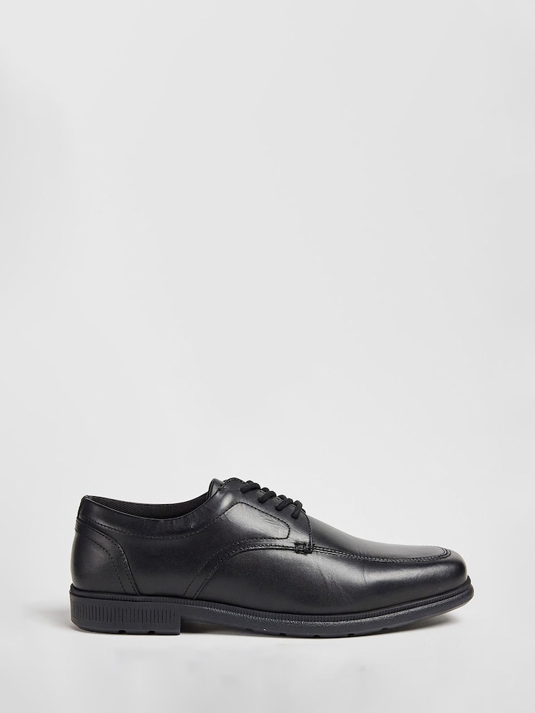 Pod Black Pod Black Leather Hornet School Shoes - Image 1 of 4