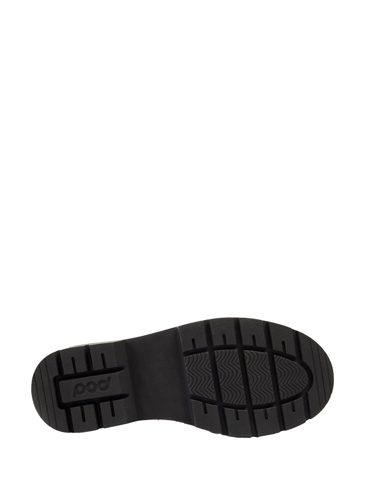 Pod Black Grey Pod Black Mary Jane Emilie School Shoes - Image 4 of 4