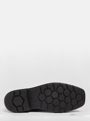 Pod Black Black Leather Carpenter School Shoes - Image 3 of 4