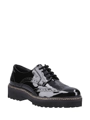 Pod Black Pod Patent Kortney Brogues - Image 2 of 4