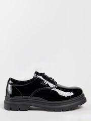Pod Black Grey Pod Black Irene Derby Shoes - Image 1 of 4