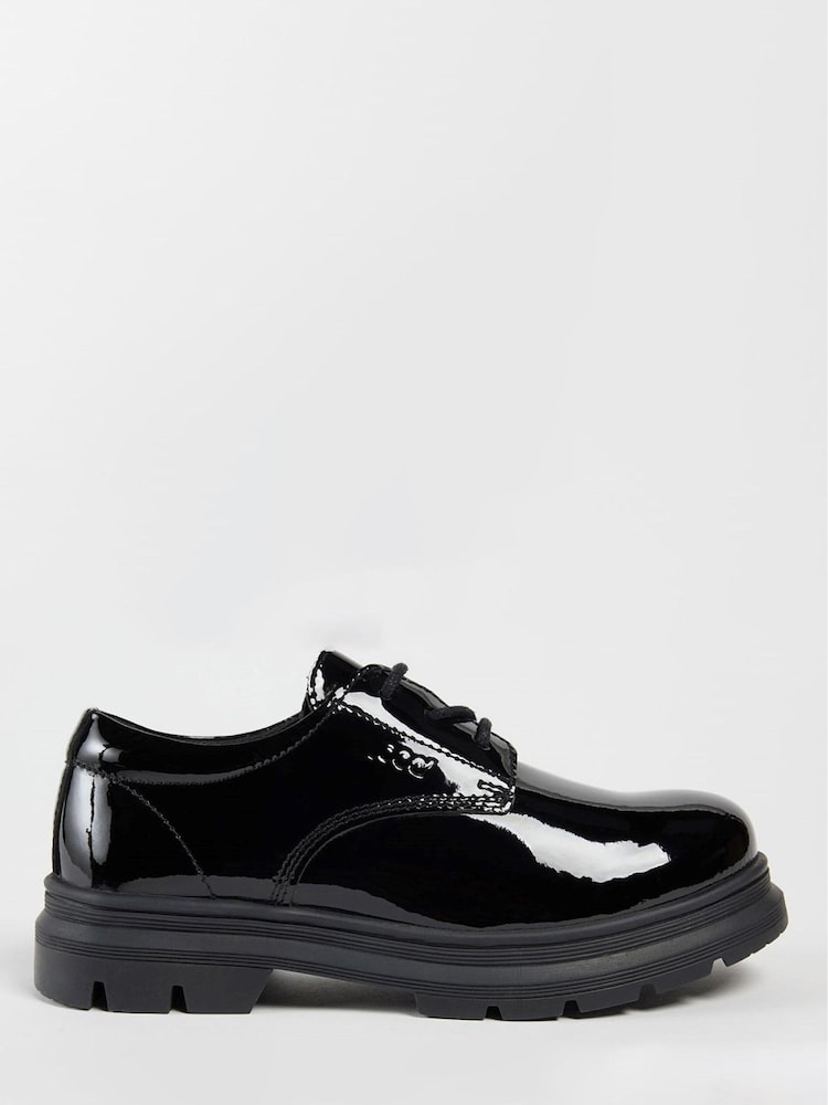 Pod Black Grey Pod Black Irene Derby Shoes - Image 1 of 4