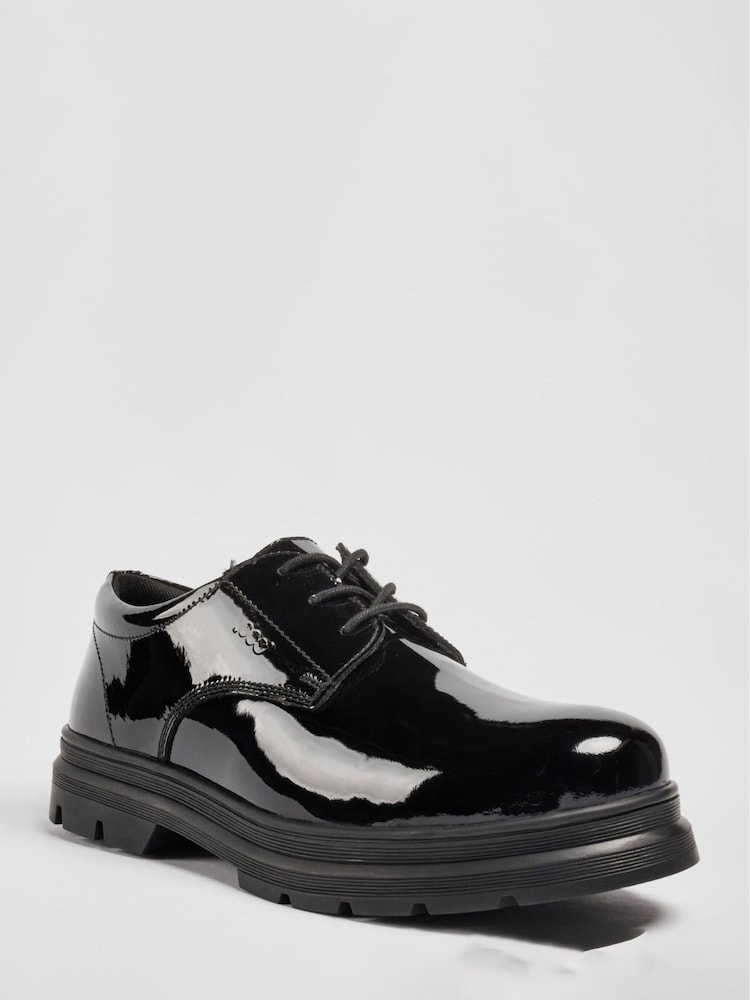 Pod Black Grey Pod Black Irene Derby Shoes - Image 2 of 4