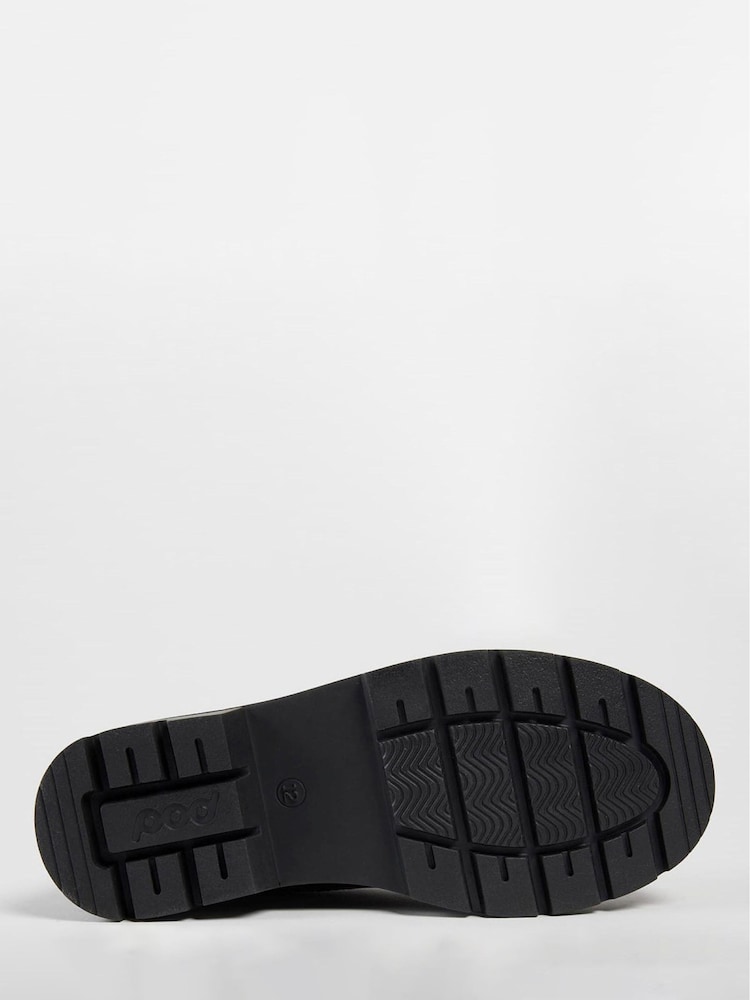 Pod Black Grey Pod Black Irene Derby Shoes - Image 4 of 4