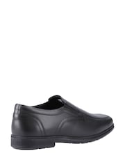 Pod Black Black Leather Carpenter School Shoes - Image 3 of 4