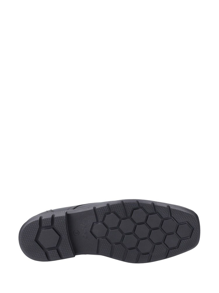 Pod Black Black Leather Carpenter School Shoes - Image 4 of 4