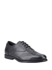 Pod Black Black Leather Lee School Brogues - Image 2 of 4