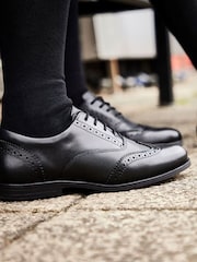 Pod Black Pod Black Leather Lee School Brogues - Image 5 of 5