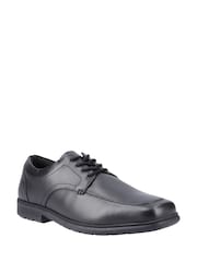 Pod Black Black Leather Hornet School Shoes - Image 2 of 4