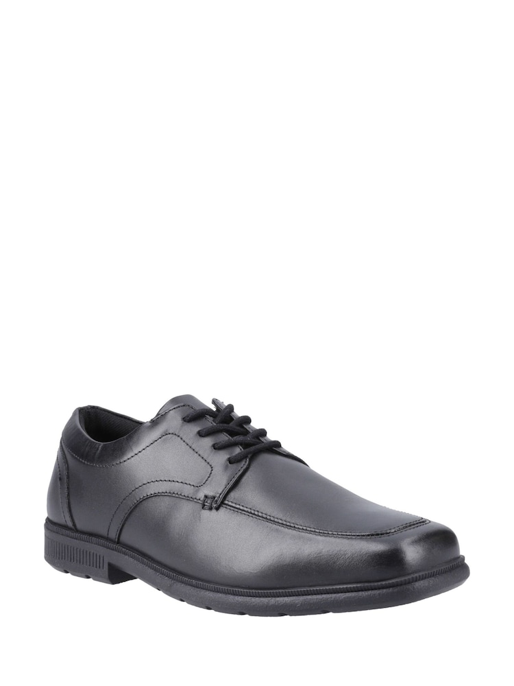 Pod Black Black Leather Hornet School Shoes - Image 2 of 4 Pod Black Black Leather Hornet School Shoes - Image 2 of 4